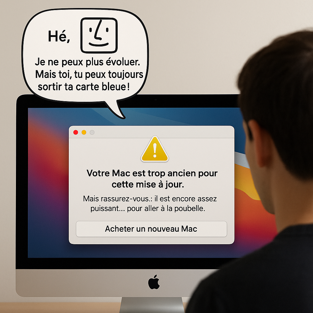 mise a jour mac impossible ordinateur trop ancien