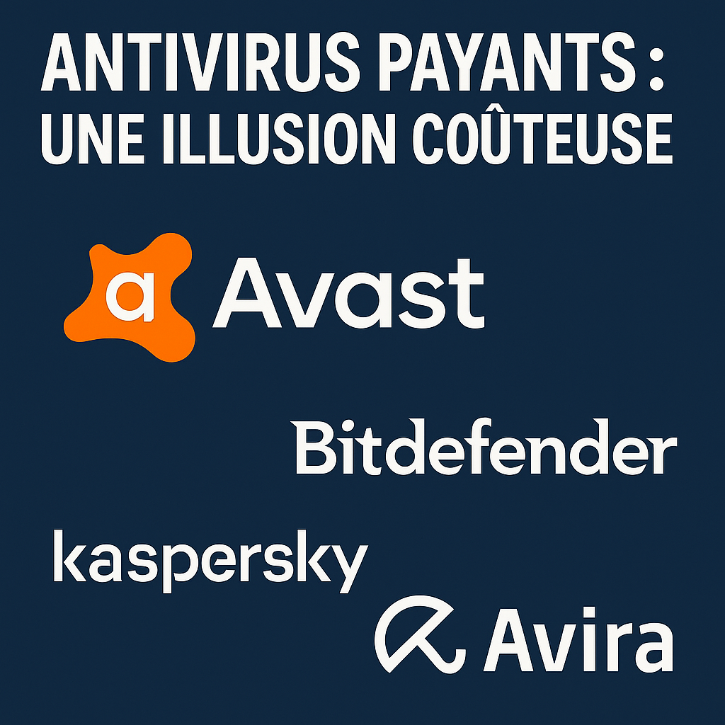 es antivirus payants sont une illusion couteuse et anxiogene