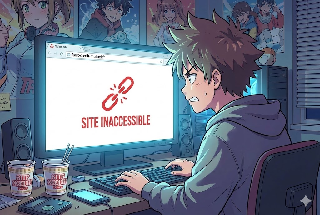 bloquer les liesn de pishing en bloquant des tld et des noms de domaines