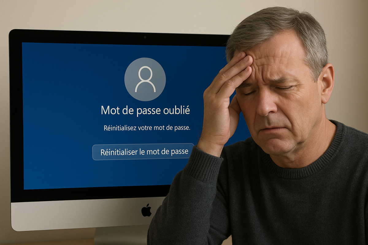 Frustration devant la réinitialisation du mot de passe Frustration devant la réinitialisation du mot de passe